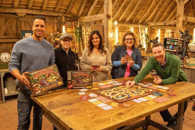 Board game and puzzle based on BBC's The Repair Shop with its home near Chichester released for Christmas