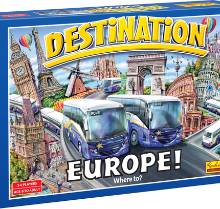 Destination Europe Board Game