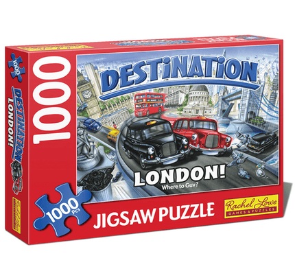 Destination London 1000 Piece Jigsaw Puzzle