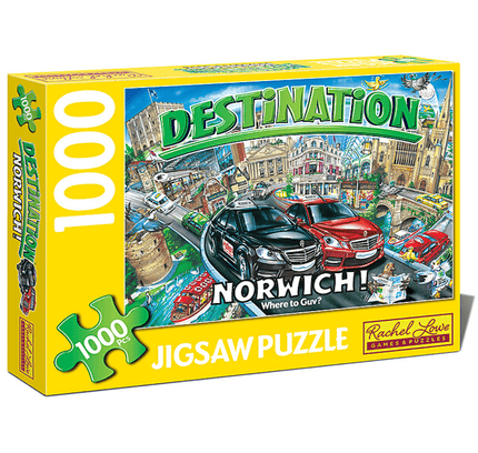 Destination Norwich 1000 Piece Jigsaw Puzzle