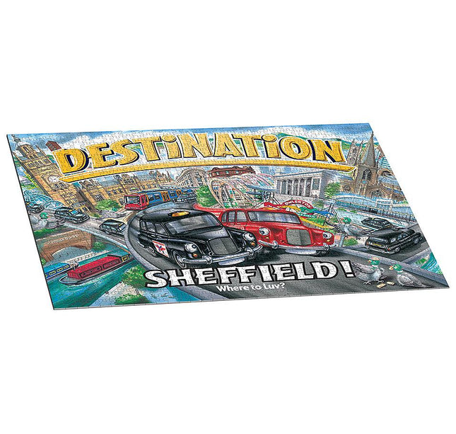 Destination Sheffield 1000 Piece Jigsaw Puzzle