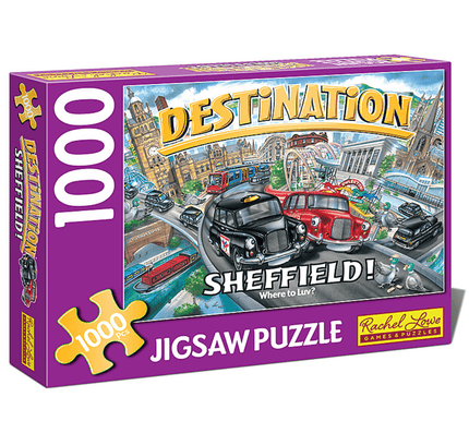 Destination Sheffield 1000 Piece Jigsaw Puzzle