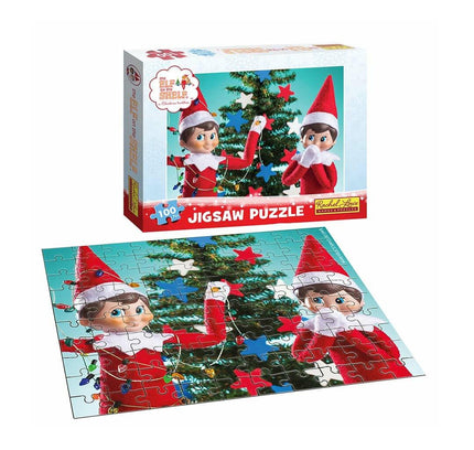 Elf on the Shelf 100pc Puzzle