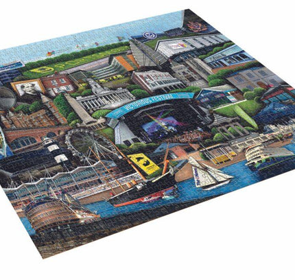 The Portsmouth Puzzle 1000 Piece Puzzle AND Junior Edition Bundle