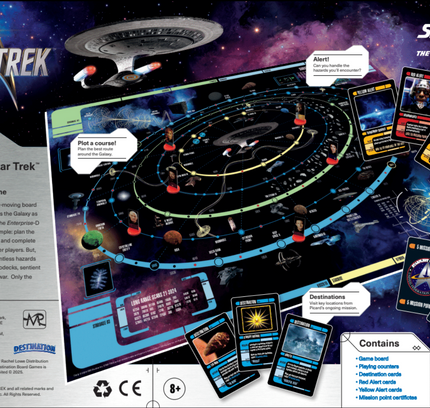 Destination Star Trek The Next Generation Interstellar Board Game