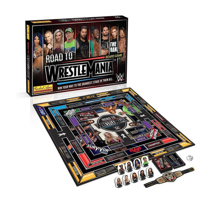 WWE Road to Wrestlemania Board Game